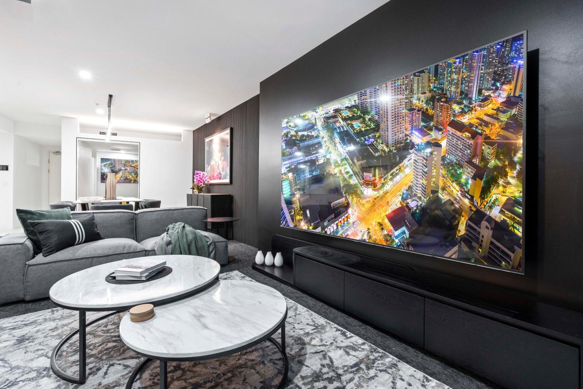 Q Tower At Surfers Paradise - Self Contained Apartments Guldkusten Exteriör bild