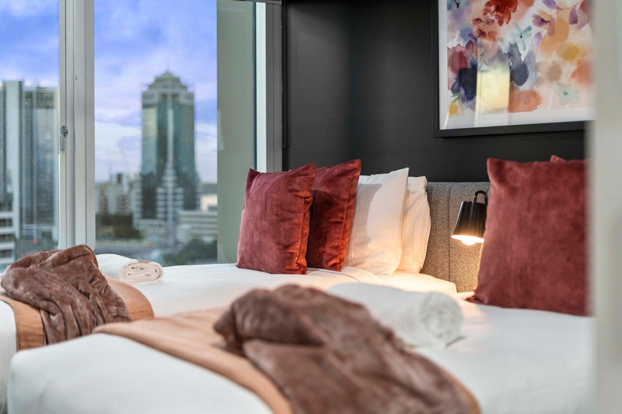 Q Tower At Surfers Paradise - Self Contained Apartments Guldkusten Exteriör bild