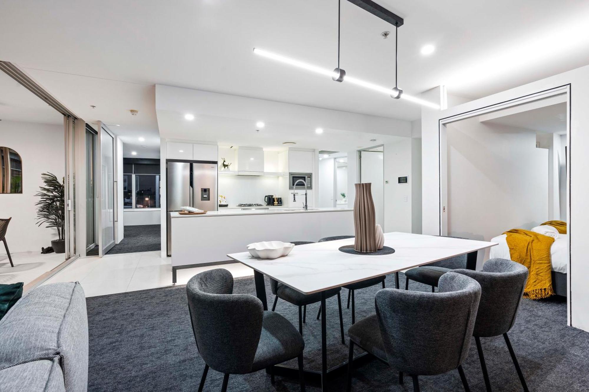Q Tower At Surfers Paradise - Self Contained Apartments Guldkusten Exteriör bild