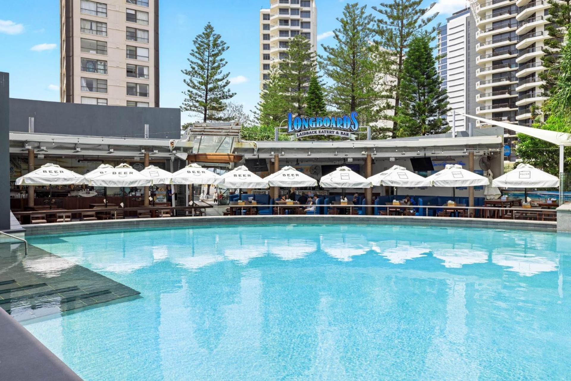 Q Tower At Surfers Paradise - Self Contained Apartments Guldkusten Exteriör bild