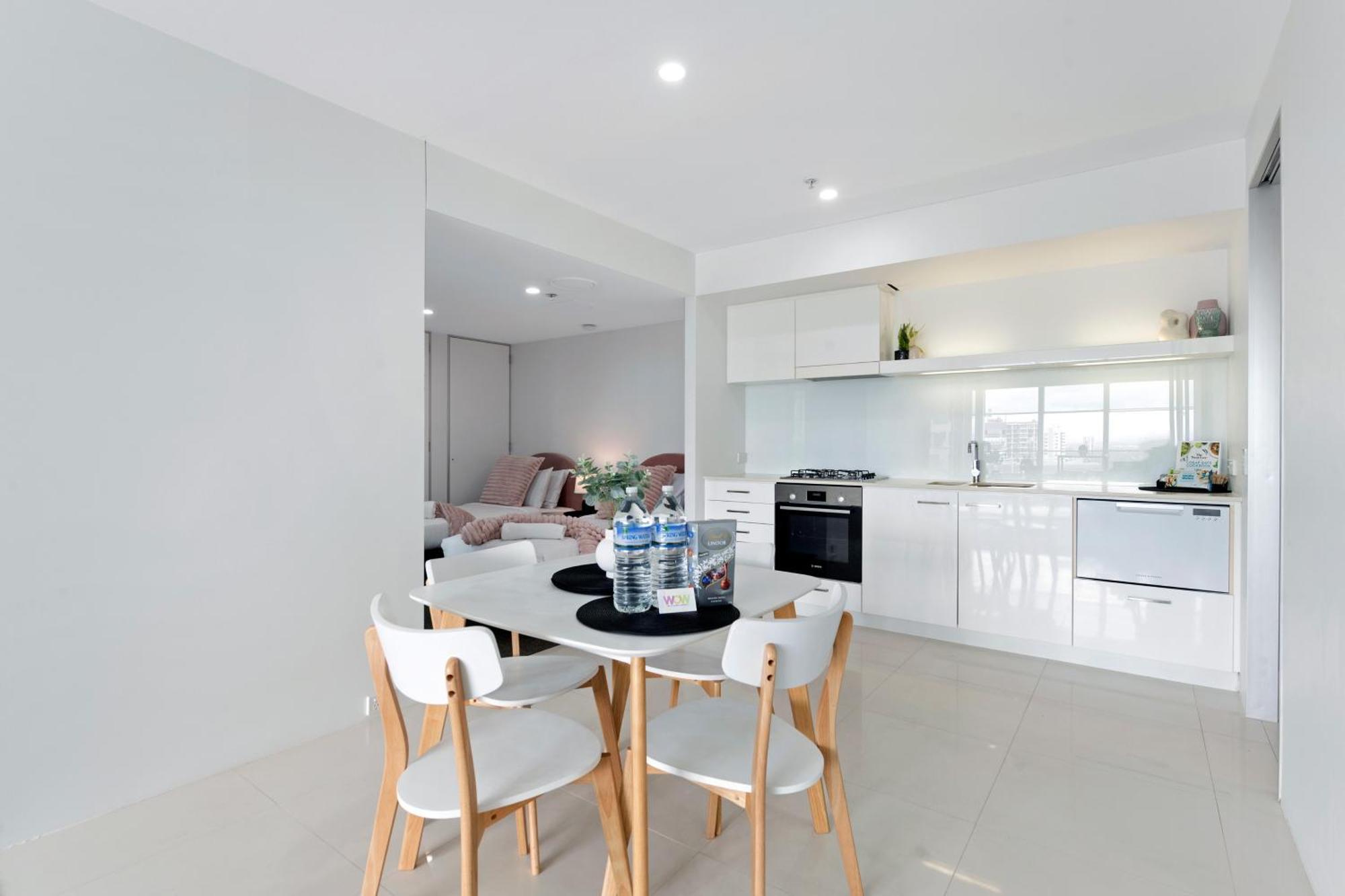 Q Tower At Surfers Paradise - Self Contained Apartments Guldkusten Exteriör bild
